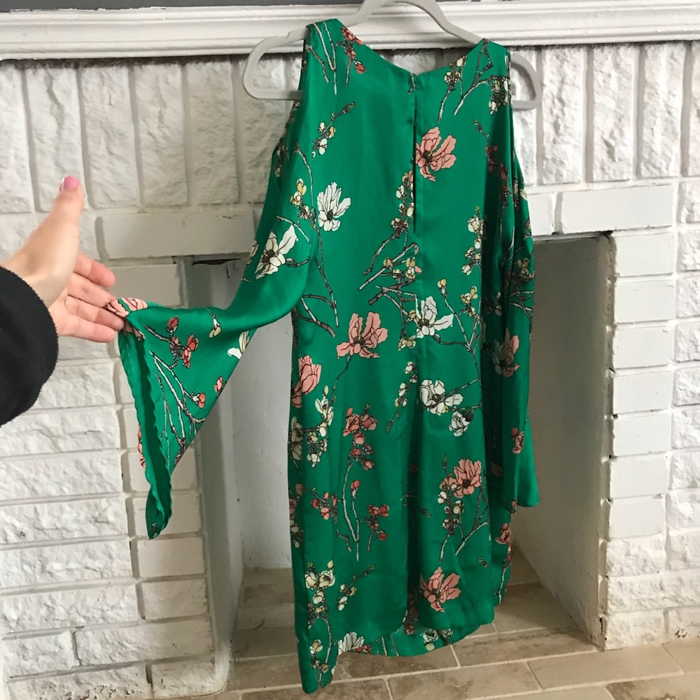 Silk mini dress